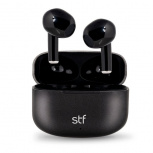 STF Audífonos Intrauriculares True Wireless con Micrófono Aurum, Bluetooth, Inalámbrico, Negro