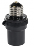 Supplier Socket con Fotocelda para Foco SQ-261, 120V, 60W, Negro