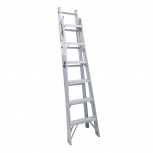 Escalera de Tijera Surtek EC13, Aluminio, 1.99 Metros, 13 Peldaños, hasta 175kg