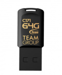 Memoria USB Team Group C171, 64GB, USB 2.0, Negro