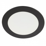 Tecnolite Lámpara LED para Techo Nova I, Interiores, Luz Cálida, 11W, 800 Lúmenes, Negro, para Casa