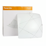 Tecnolite Lámpara LED Plafon para Sobreponer Fomeno, Interiores, Blanco, para Casa - No incluye Foco