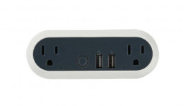 Tecnolite Smart Plug Intensity, WiFi, 2 Puertos, 2000W, Blanco