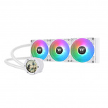 Thermaltake TH360 V2 Ultra ARGB Enfriamiento Líquido para CPU, 3x 120mm, 500 - 2000RPM, Blanco