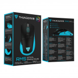 Mouse Gamer ThunderX3 Óptico RM5, Alámbrico, USB-A, 5000DPI, Negro/Azul