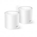 Router TP-Link de Banda Dual Deco X50 Pro con Wi-Fi Mesh, 2402 Mbit/s, 2x RJ-45, 2.4/5GHz, 3 Antenas Internas - 2 Piezas