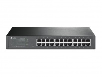 Switch TP-Link Gigabit Ethernet Easy Smart, 24 Puertos 10/100/1000Mbps, 8000 Entradas, 48 Gbit/s - Administrable