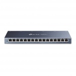 Switch TP-Link Gigabit Ethernet TL-SG116, 16 Puertos Ethernet 10/100/1000Mbps, 32Gbit/s, 8000 Entradas - No Administrable