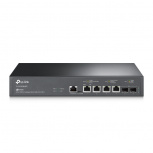 Switch TP-Link 10G Ethernet TL-SX3206HPP, 4 Puertos PoE+ 100/1000/10000Mbps + 2 Puertos SFP+, 200W, 120 Gbit/s, 32.000 Entradas, Administrable