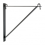 juego soporte triangular pared canaleta para cables de 305 y 457mm