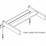 SRLVRTBRKT  Soportes Verticales para Pared para Canaleta - para Cables,  Recta - IT Adviser. TRIPP LITE