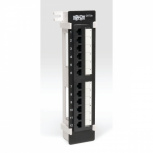 Tripp Lite by Eaton Panel de Conexiones Cat5e de 12 Puertos RJ-45, para Instalacion en Pared