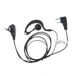 txPRO Auricular con Micrófono TXEHIS, Negro, para ICOM IC-F11/14/3021/3013/3103/3003/1100D/2100D