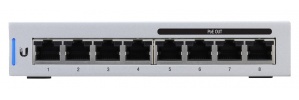 Switch Ubiquiti Networks Gigabit Ethernet UniFi Switch 8, 8 Puertos 10/100/1000Mbps, 16 Gbit/s - Administrable