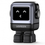 Ugreen Cargador de Pared Nexode RobotGaN, 65W, 2x USB-C, 1x USB-A, Gris