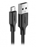 Ugreen Cable USB 2.0 A Macho - Micro USB 2.0 B Macho, 2 Metros, Negro