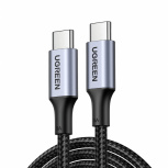 Ugreen Cable USB C Macho - USB C Macho, 3 Metros, Negro