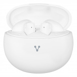 Vorago Audífonos Intrauriculares con Micrófono ESB-310-WH, Inalámbrico, Bluetooth, Blanco