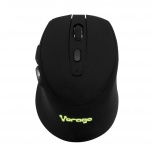 Mouse Vorago Óptico MO-306, Inalámbrico, USB, 2400DPI, Negro