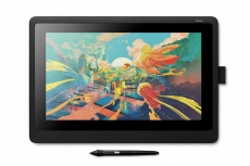 Tableta Gráfica Wacom Cintiq 16 15.6", 345 x 194 mm, Alámbrico, USB, Negro