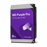 Disco Duro para Videovigilancia Western Digital WD Purple Pro 3.5'', 8TB, SATA, 6 Gbit/s, 256MB Caché