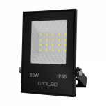 Winled Reflector LED WRE-009, Luz Blanca Fría, 20W, 1700 Lúmenes, Negro