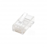 X-Case Conector RJ-45 Transparente, 100Pzas