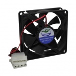 Ventilador X-Case ACCVENTI47, 120mm, 14W, Negro