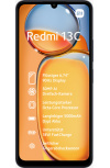 Xiaomi Redmi 13C 6.7", 128GB, 6GB RAM, Negro
