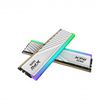 Kit Memoria RAM XPG Lancer Blade RGB DDR5, 6000MHz, 48GB (2x 24GB), Non-ECC, CL30, XMP, Blanco