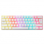 Teclado Gamer XPG Summoner Mini RGB 60%, Teclado Mecánico, Switch Outemu Blue, Alámbrico, Blanco (Español)