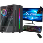 Computadora Gamer Xtreme PC Gaming CM-50113, AMD Ryzen 5 5600G 3.90GHz, 8GB, 250GB SSD, Adaptador WiFi, Windows 10 Prueba, Negro 