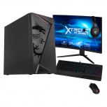 Computadora Gamer Xtreme PC Gaming CM-50196, Intel Core i5-11400F 2.60GHz, 16GB, 3TB + 500GB SSD, Adaptador Wi-Fi, NVIDIA GeForce RTX 3060, Windows 10 Prueba ― incluye Monitor Curvo 24", Teclado, Mouse, Audífonos