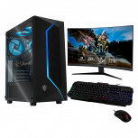 Computadora Gamer Xtreme PC Gaming CM-50231, AMD Ryzen 7 5800X 3.80GHz, 32GB, 2TB HDD + 500GB SSD, Wi-Fi, NVIDIA GeForce RTX 4060 Ti, Windows 10 Prueba, Negro Vampiric ― incluye Monitor Curvo 32