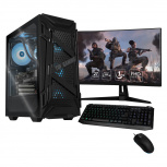 Computadora Gamer Xtreme PC Gaming CM-50270, AMD Ryzen 9 5900X 3.70GHz, 32GB, 2TB SSD, Wi-Fi, NVIDIA GeForce RTX 4070 Super, Windows 10 Prueba, Negro ― incluye Monitor 27