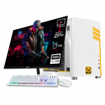 Computadora Gamer Xtreme PC Gaming CM-05499, AMD Ryzen 5 5500, NVIDIA GeForce RTX 4060, 16GB, 1TB SSD, Wi-Fi, Windows 10 Prueba + Teclado/Mouse/Monitor de 24