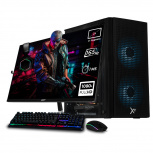 Computadora Gamer Xtreme PC Gaming CM-05705, AMD Ryzen 5 5500, AMD Radeon RX 6500 XT, 16GB, 1TB SSD, Wi-Fi, Windows 10 Prueba + Teclado/Mouse/Monitor de 24