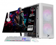 Computadora Gamer Xtreme PC Gaming CM-05706, AMD Ryzen 5 5500, AMD Radeon RX 6500 XT, 16GB, 1TB SSD, Wi-Fi, Windows 10 Prueba + Teclado/Mouse/Monitor de 24