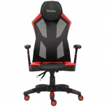 XZEAL Silla Gamer XZ30, hasta 110Kg, Negro/Rojo