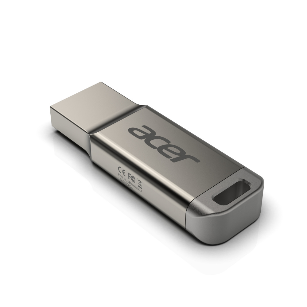 Memoria USB Acer UM310, 64GB, USB 3.2, Lectura 115MB/s, Escritura 90MB/s, Plata