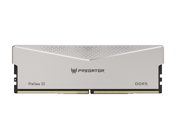 Kit Memoria RAM Acer Predator Palas II DDR5, 6000MHz, 32GB (2x 16GB), ECC, CL32, XMP, Plata