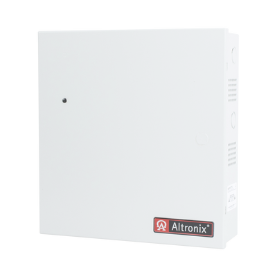 Altronix Fuente de Poder con Respaldo de Baterías con Gabinete SMP7CTX, Entrada 115V, Salida 12 - 24V