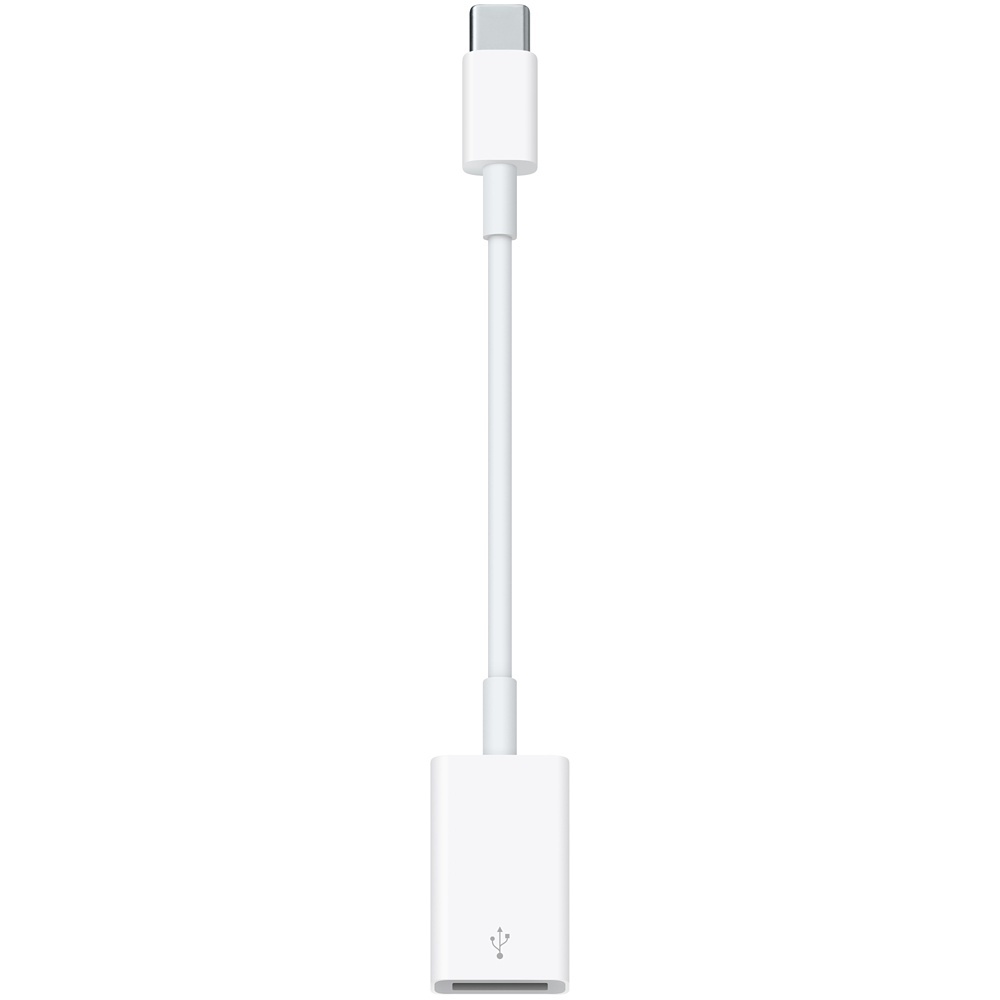 Apple Adaptador USB-C Macho - USB A Hembra, Blanco, para iPod/iPhone/iPad