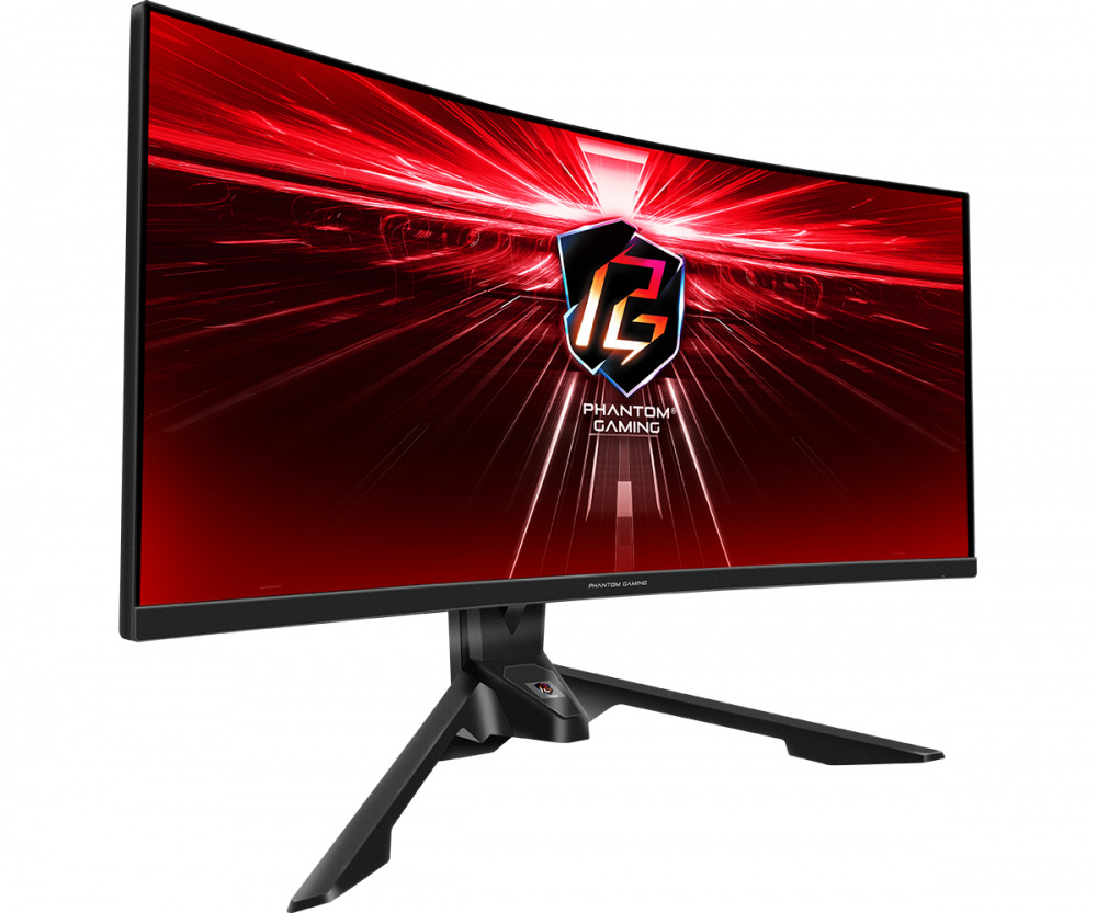 Monitor Gamer Curvo ASRock PG34WQ15R3A OLED 34", Quad HD, Ultra Wide, FreeSync, 165Hz, HDMI/DisplayPort, Bocinas Integradas, Negro