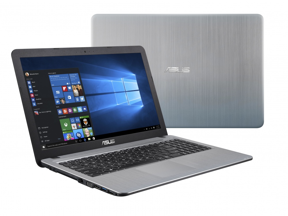 Laptop ASUS A540BA-GQ216T 15.6" HD, AMD A6-9225 2.60GHz, 4GB, 500GB, Windows 10 Home 64-bit, Plata