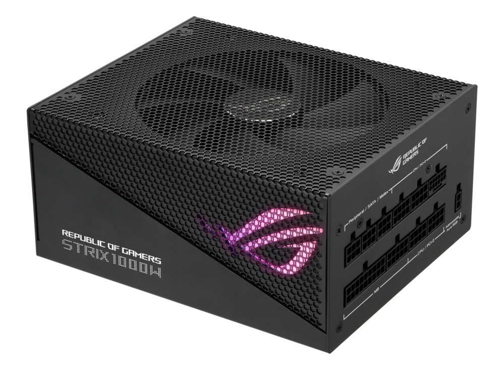 Fuente de Poder ASUS ROG STRIX 1000W Gold Aura Edition 80 PLUS Gold, 20+4 pin ATX, 1000W