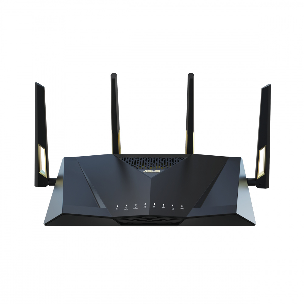 Router ASUS con Sistema de Red Wi-Fi en Malla RT-AX88U PRO, 4804 Mbit/s, 2.4/5GHz, 4 Antenas Externas