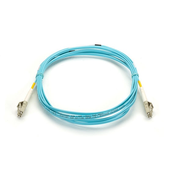 Black Box Cable Fibra Óptica Multimodo Dúplex OM3 LC Macho - LC Macho, 10 Metros, Azul