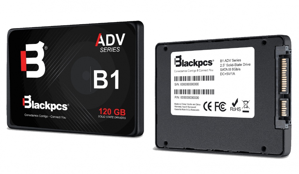 SSD Blackpcs AS2O1, 120GB, SATA III, 2.5", 7mm