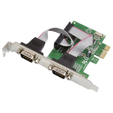 Compra Brobotix Tarjeta PCI Express Serial DB9 2 Puertos X RS-232 ...